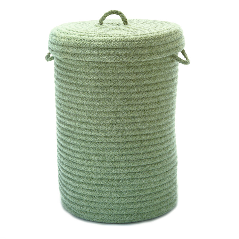 Panier à linge, Vert mousse