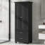 Armoire de rangement haute pour salle de bain, armoire de rangement pour salle de bain