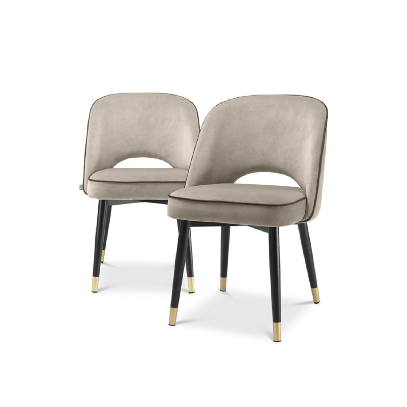 Cliff Upholstered Dining Chair, Beige