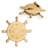 Mariner Lazy Susan Cheese Cutting Board & Tools Set Ensor