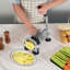 Coupe-frites en acier inoxydable VEVOR