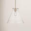 Luminaire suspendu conique à 1 lumière Catryn-1314507044