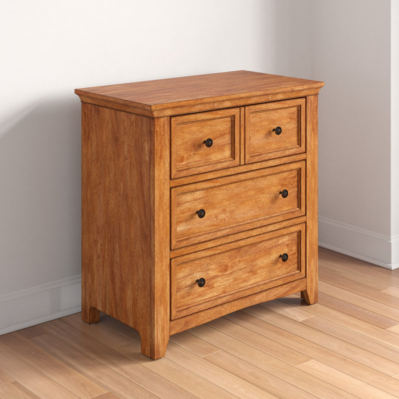 Commode 3 tiroirs l 35,98 po Woodside, Chêne