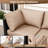 7-pieces Patio Conversation Set With Wide Armrests And Fire Pit Table,outdoor Rattan Seating Group-400181835