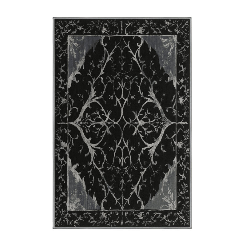 Silver Thorn Rug, Rectangle 3' x 5'