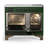 Majestic III Series 40 Inch Induction Range with 6 Induction Elements in Emerald Green (Burnished Trim)-124828838-124828868