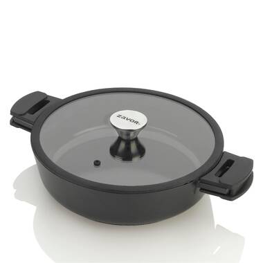 KitchenAid Hard Anodized Nonstick 3 Quart Saute Pan with Lid - Black -  Yahoo Shopping