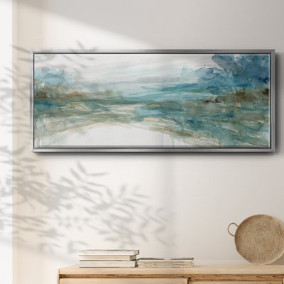 Wateline Treeline- Toile avec cadre_41194WC