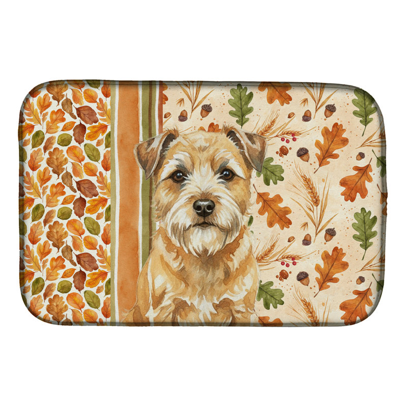 Tapis de séchage Wheaten Border Terrier Heirloom