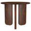 Ensemble de tables basses et de tables d'appoint 3 pièces Columbo Brown