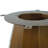 Modern Round Marble Dining Table With Metal Base Artificial Marble For 6 People Kitchen Dining Table (Dining Table Only)-275418600