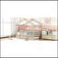 Lit en bois avec lit gigogne simple-1057143530
