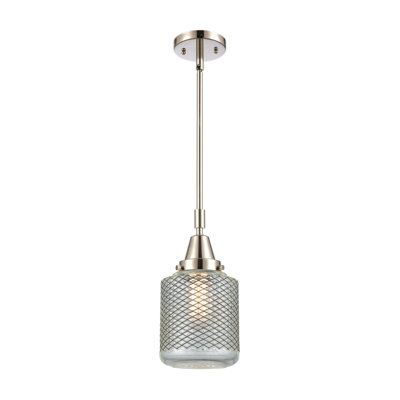 Luminaire suspendu cylindrique à 1 lumière Iyana
