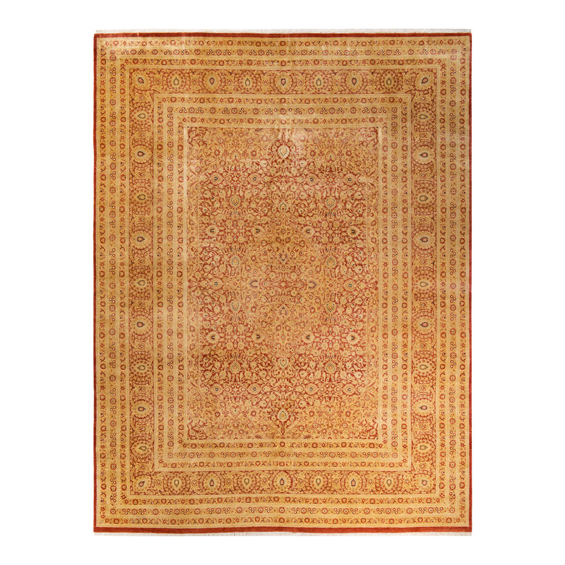 Classic One-of-a-Kind 9' 3" X 12' 1" Hand Knotted Area Rug