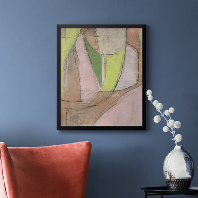 «Many Layers I», toile encadrée de qualité supérieure - prête à être accrochée