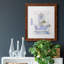 «Sketchy Bath I», peinture sur toile encadrée-424474140-424474141