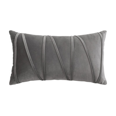 Geometric Velvet Throw Pillow