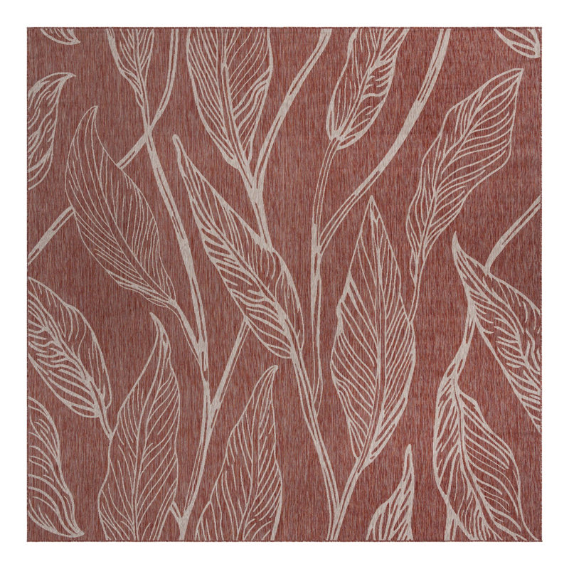 Tapis intérieur / extérieur Zellig, Carré 13 pi 1 po