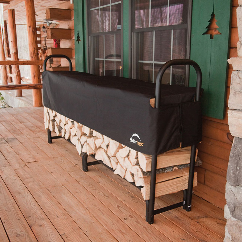 ShelterLogic 96.2'' W Metal Log Rack