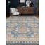 Tapis bleu de haute qualité noué à la main