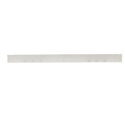 60" Quartz Stone Backsplash Carrara White Backsplash