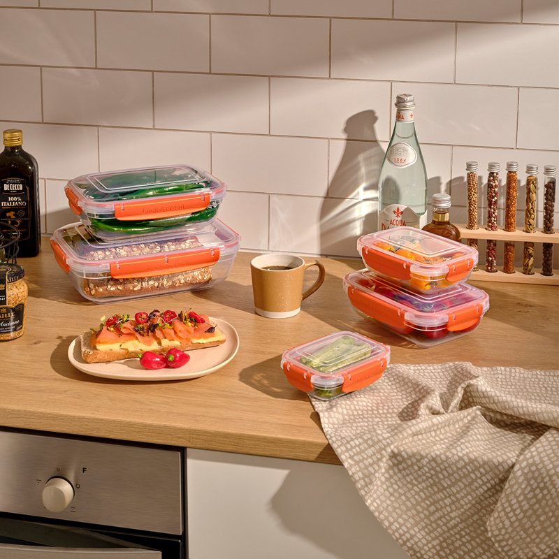 Contenant alimentaire Dodea, Orange