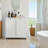 Tilted Laundry Hamper with Removable Baskets and Storage Cabinet