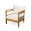 Fauteuil club d'extérieur Porto