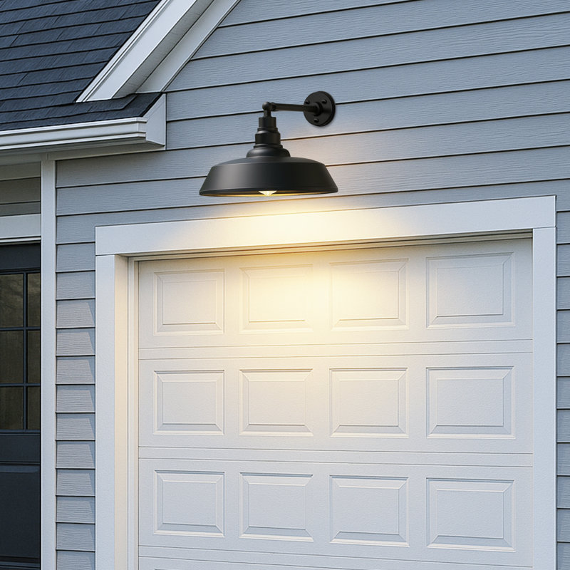 Outdoor Barn Light, 13.7" H x 24" W x 30" D