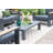 Eugie Aluminium Sofa Set with Cushions