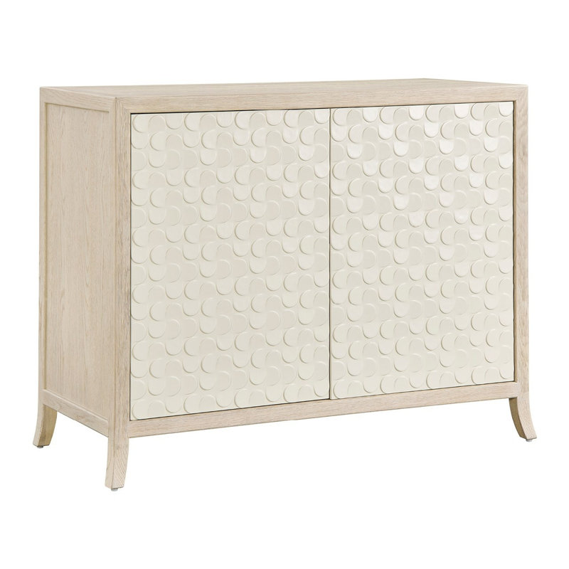 Paloma 45" Wide Off-White Textural Statement Chest