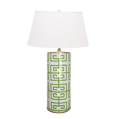 Fret 27" Green Table Lamp