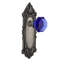 Victorian Plate with Waldorf Cobalt Door Knob-1066614953-1066614944