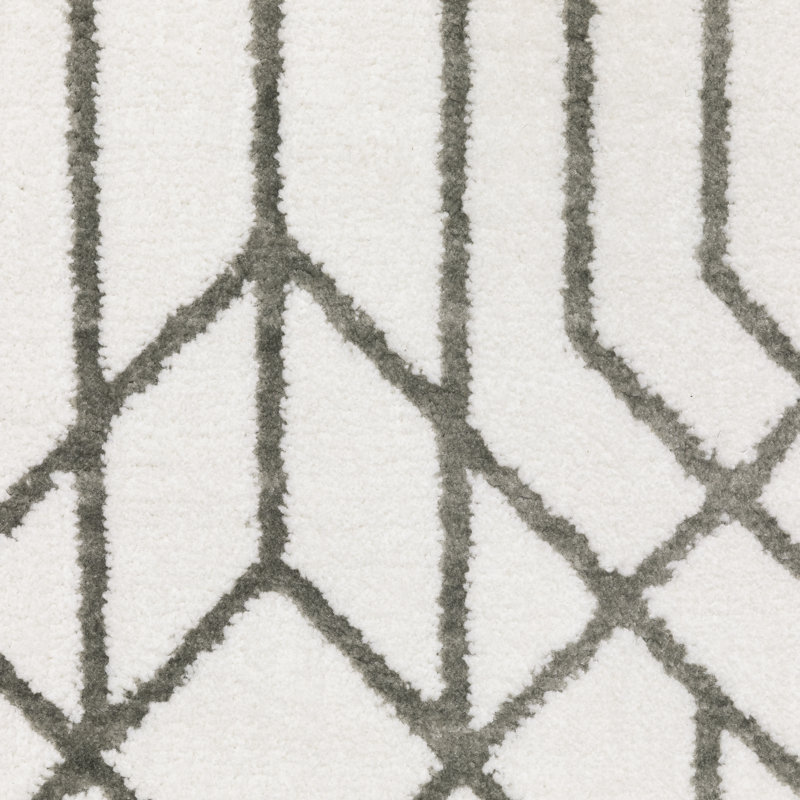 Geometric Indoor Rug, Rectangle 9'10" x 12'10"