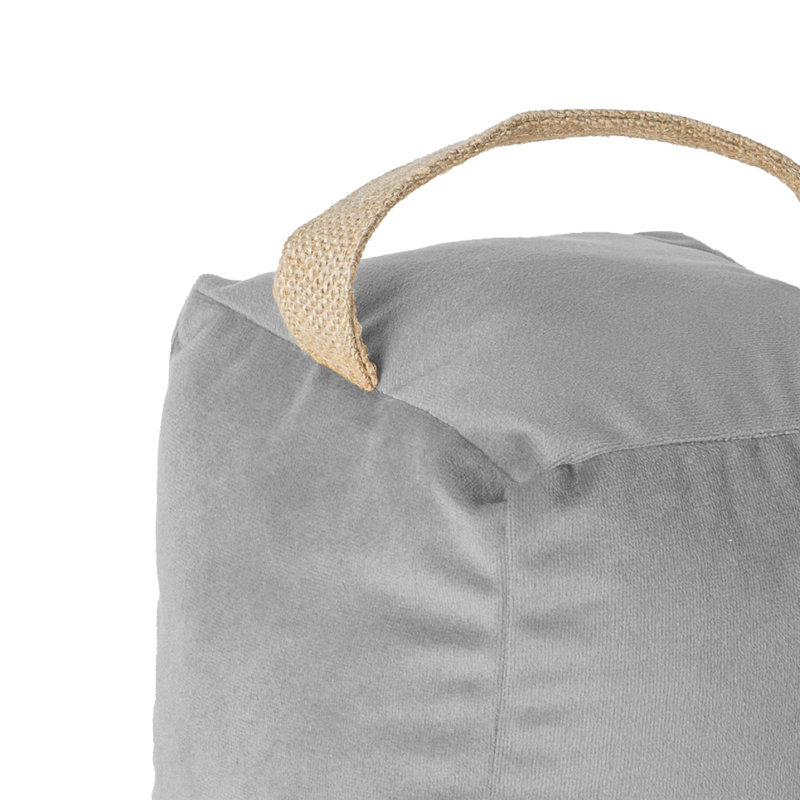 Fabric Draught Excluder, Grey