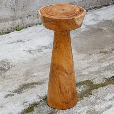 Millwood Pines Frasina Natural Drink Table by Millwood Pines