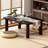 Japanese Low Floor Table Folding Coffee Tables Wood Foldable Tab...