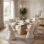 6 -Person Stone Dining Set
