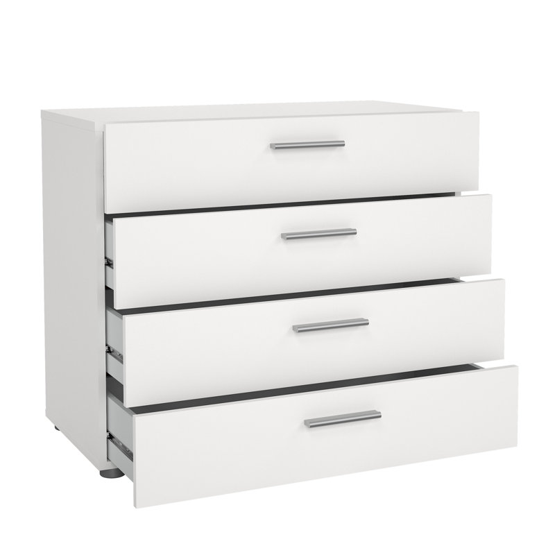 Gianna 31.57'' W 4 - Drawer Dresser, White