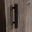 Dossier en brun - Solution de rangement polyvalente pour la maison, tablette réglable, salon et vestibule, construction, quincaillerie en métal noir avec une finition pour les autres pièces de bureau, construction légère,