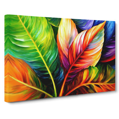 Glorious Plant Leaf Vol.3 - Wrapped Canvas