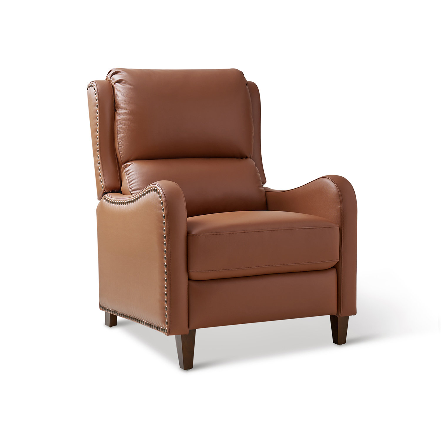Red Barrel Studio® Bipasha Leather Recliner & Reviews Wayfair