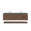Meuble-lavabo double flottant 72 po Marcello-101290113-101290115