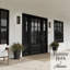 Lampe murale d'extérieur à DEL WeatherMax de 15 po Hunter Canoga Jasmine Roth-118363129