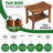 21 in. W Teak Shower Bench