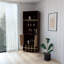 Armoire d'angle à 10 tablettes à 10 bouteilles