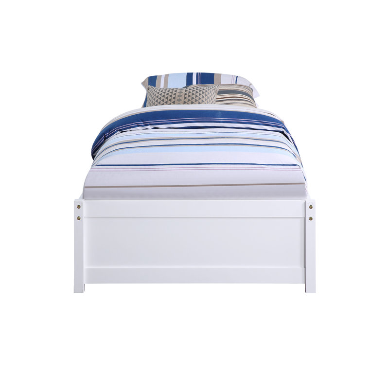 Casimere 15.6" Bed Frame, White