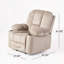 Fauteuil inclinable manuel avec porte-gobelets doubles-728198633