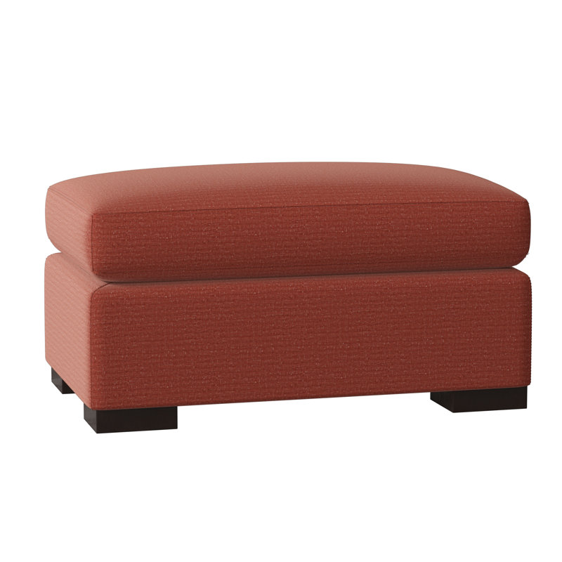 Elkins Ottoman, American Walnut, Margaret Tangelo