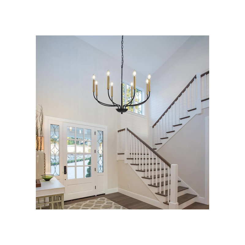 Dimmable LED Classic / Traditional Chandelier, 8 bulbs